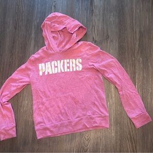 NFL Green Bay Packers Girls hoodie shirt size 7-8